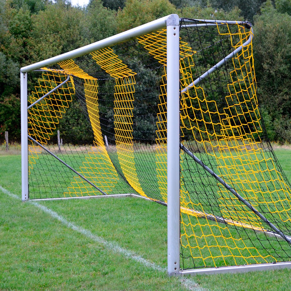 Fußballtornetz 5,15 m x 2,05 m Tiefe 1,00 / 1,00 m, PP 4 mm ø | 7495-5